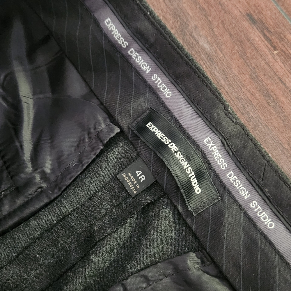 Express Design Studio Dark Gray Pants ✨️🕸 - Picture 4 of 8